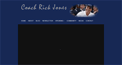 Desktop Screenshot of coachrickjones.com