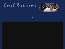 Tablet Screenshot of coachrickjones.com